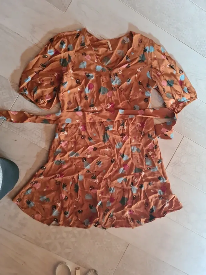 Robe I.CODE ton marron 42