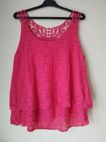 Top péplum dentelle 💗