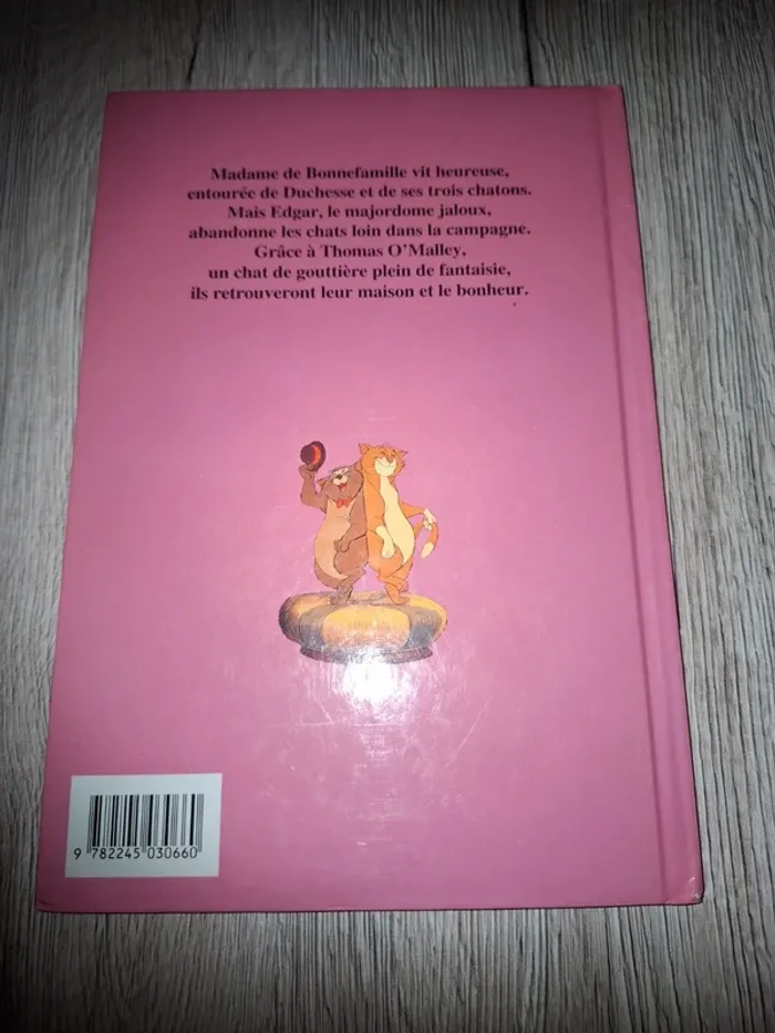 Livre les aristochats - photo numéro 2