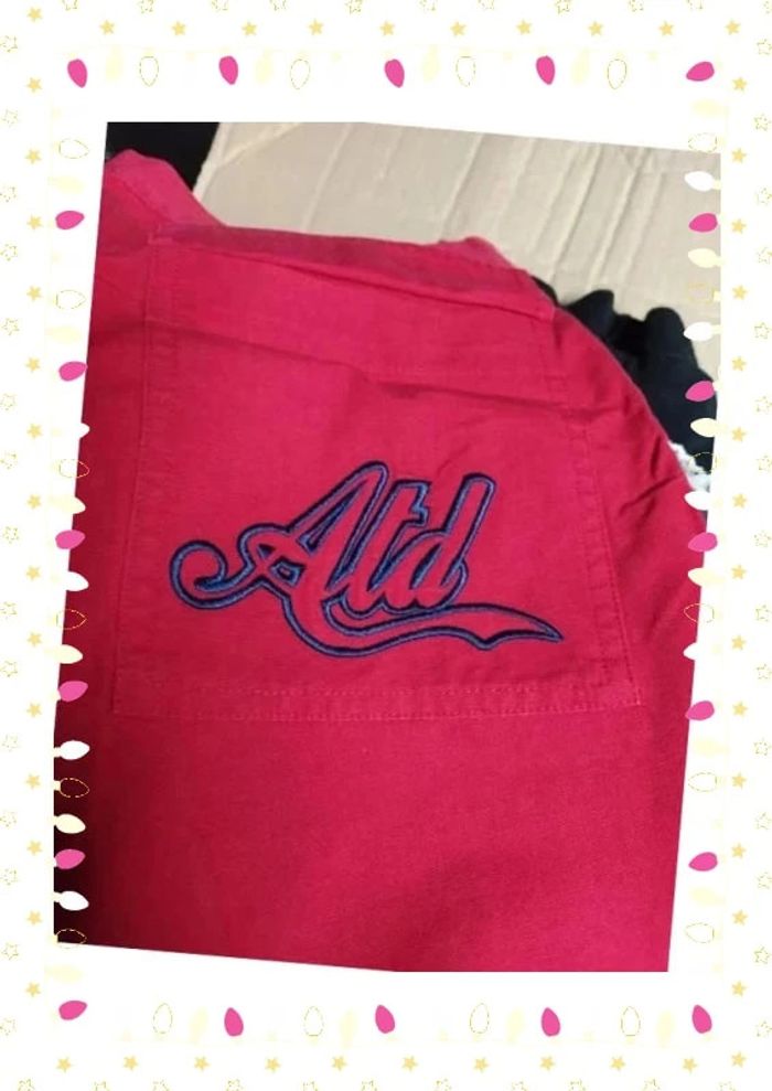 Pantalon rouge attitude  ATD taille 36 - photo numéro 2