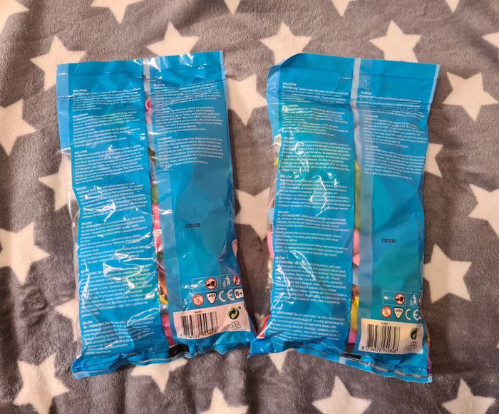 Lot de 2 sachets de ballons colorés - photo numéro 3