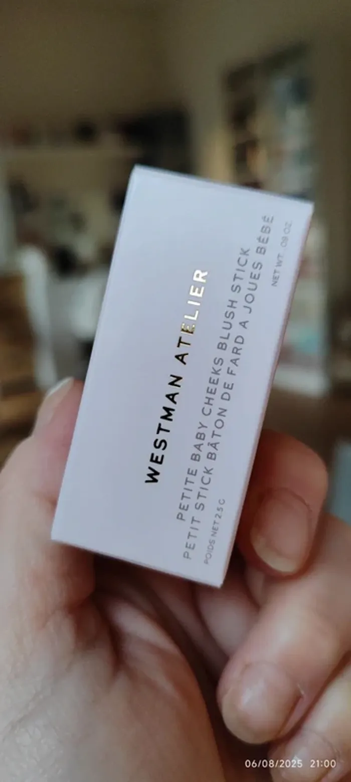 Westman Atelier Petite Baby Cheeks Blush Stick shade Petal 2,5gr - photo numéro 9