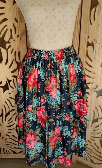 Jupe imprimée fleurie Taille 48