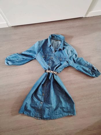 Robe imitation jean
