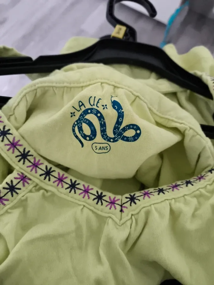 T-shirt à bretelles 5 ans - photo numéro 4