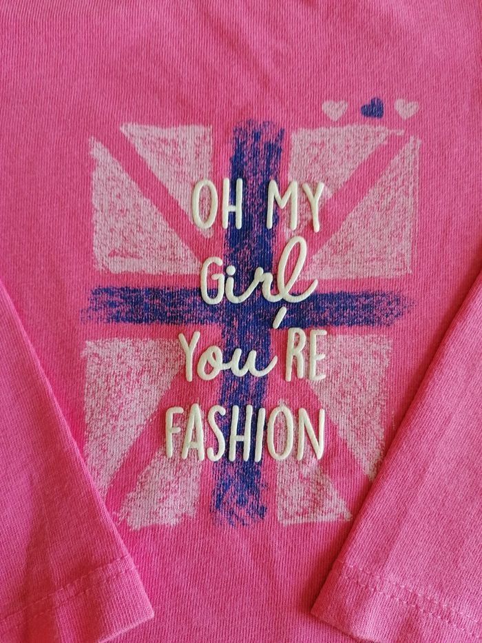 Lot de 2 T. Shirts manches longues 12 mois - photo numéro 6