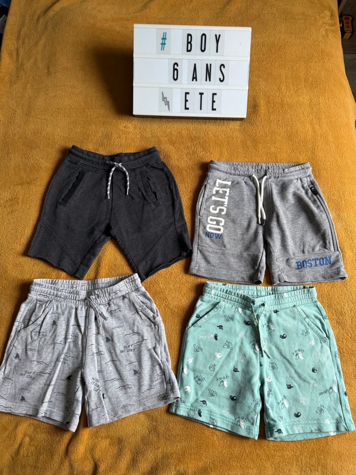 Lot shorts Kiabi 6 ans - photo numéro 1