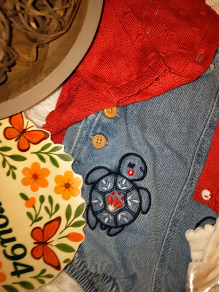 Ensemble complet 5 pièces sergent major fille 3 mois 🎀 - photo numéro 3