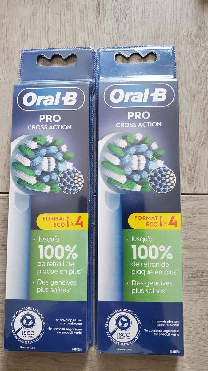 Brossettes oral b ×8.