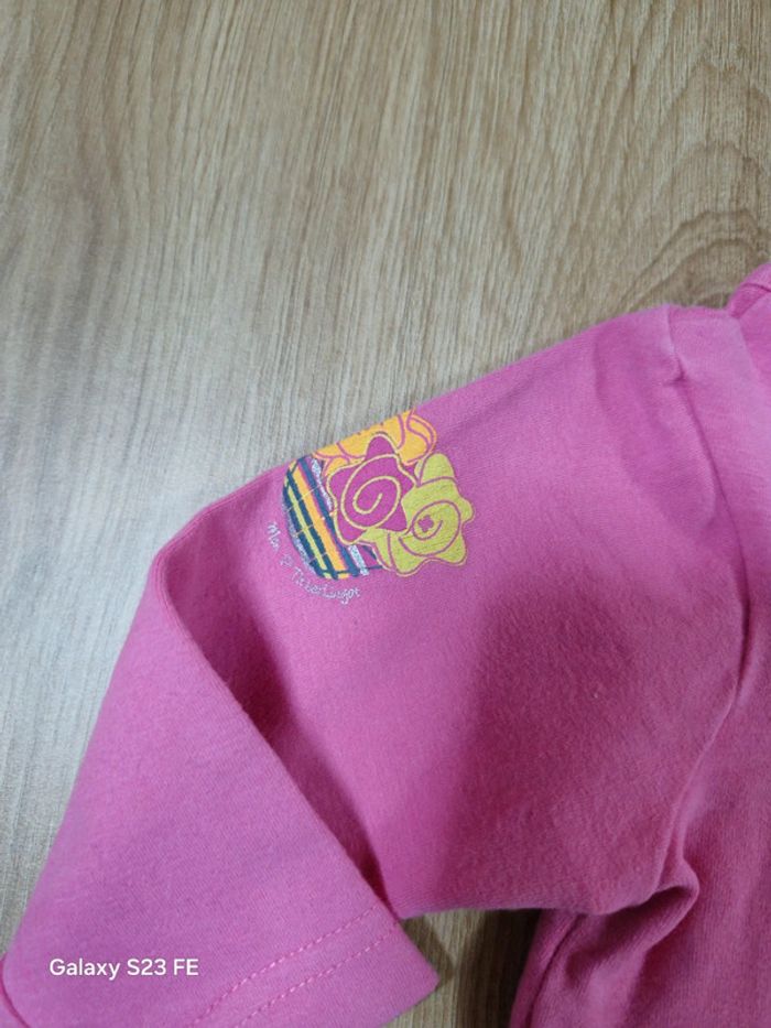 Tee-shirt manche longues fille 6 mois très bon état - photo numéro 3