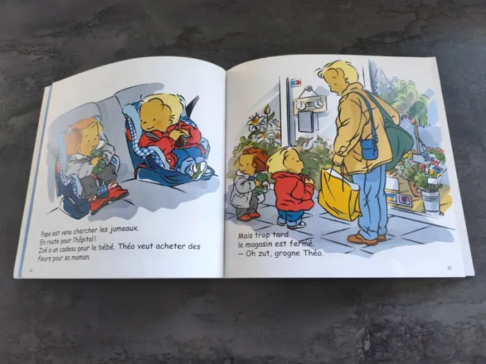 Livre Zoé et Théo " le bébé " - photo numéro 5