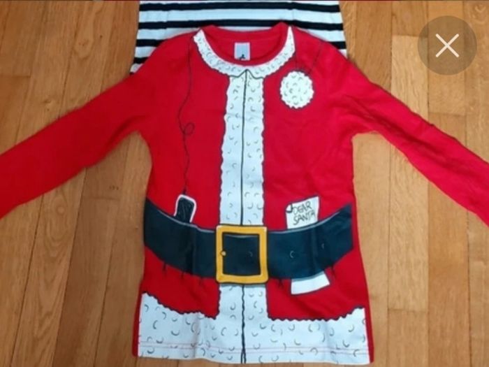 Haut manches longues Noël 9 ans