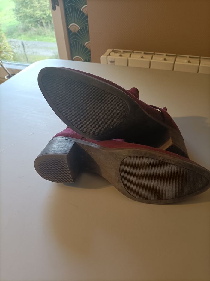 Bottines violet prune - photo numéro 4