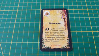 Carte sortilège Grotesque niveau 1 pièce détachée jeu de société Elixir éditions Asmodée #B76