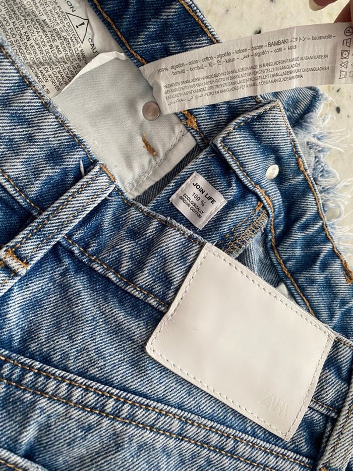 Mini Short en jean Zara 36 - photo numéro 6