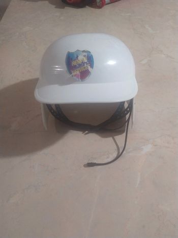 Casque de policier pour déguisement