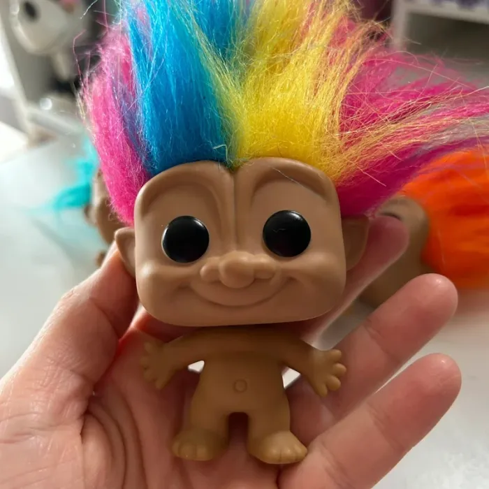 Lot 3 funko pop trolls troll vintage - photo numéro 4