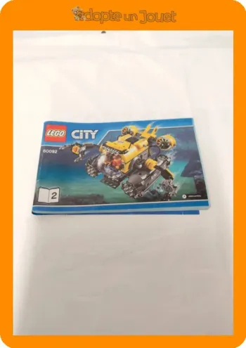Notice 2 Lego city 60092