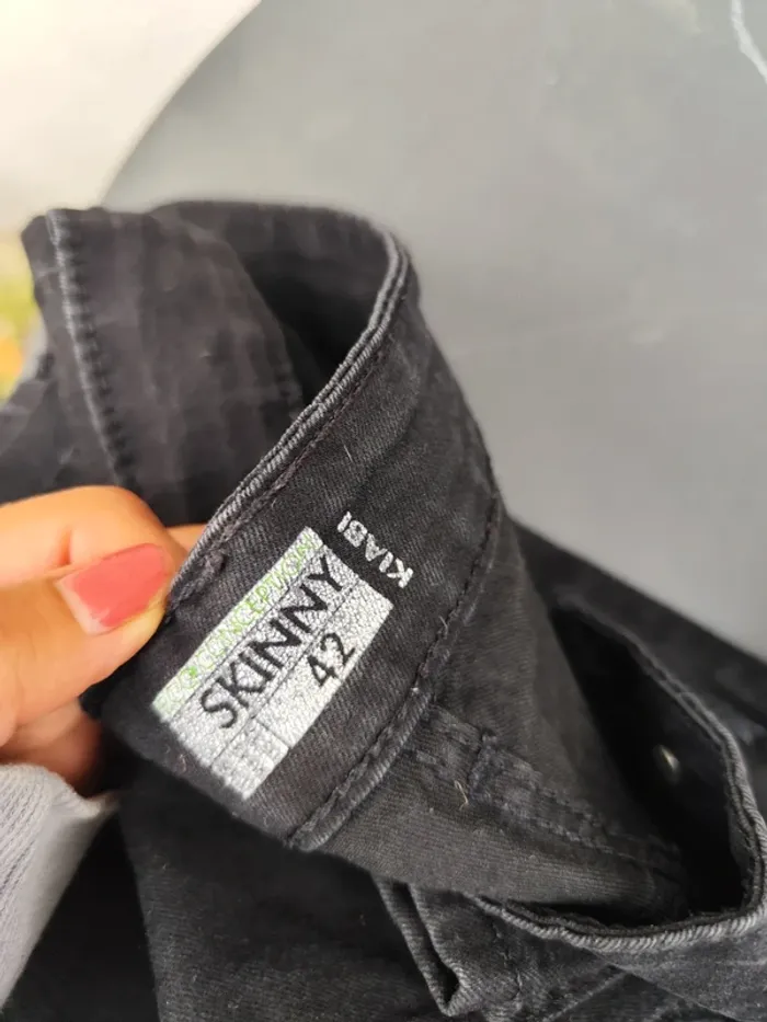 Lot jeans slim et skinny + 2 shorts femme - photo numéro 5