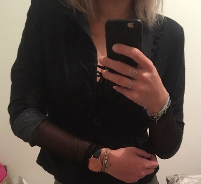 Veste noir - photo numéro 2