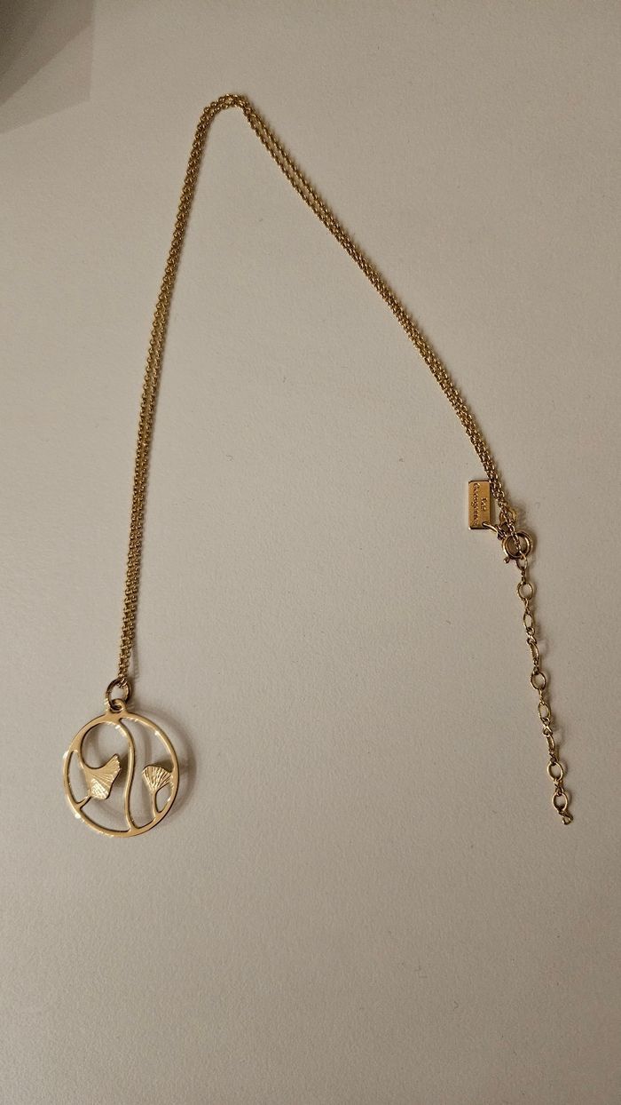 Collier et pendentif Ginkgo les Georgettes - photo numéro 5