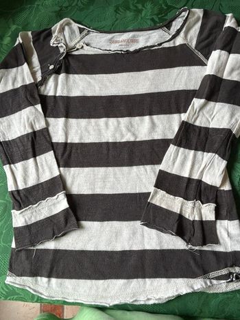 T-shirt manches longues skull 8 ans Zadig et Voltaire