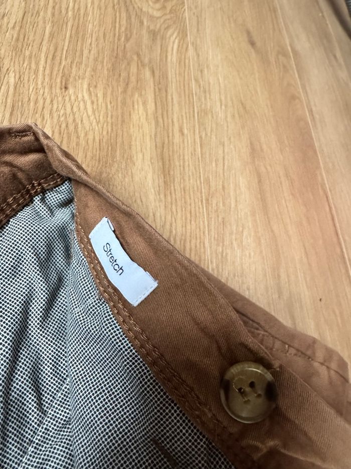 Pantalon Chino marron skinny - photo numéro 6