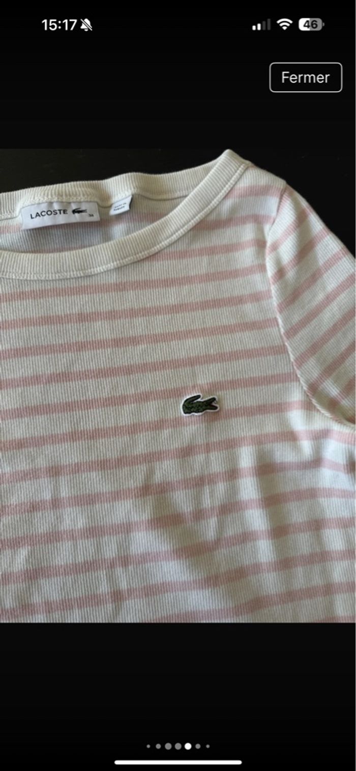 Robe Lacoste originale - photo numéro 3