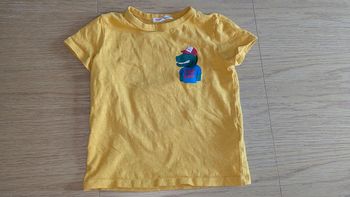 T shirt jaune garçon 4 ans