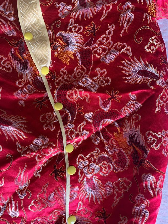 Tenue enfant chinois neuf avec étiquette - photo numéro 2