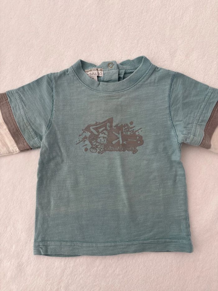 Tee shirt coloré 6 mois