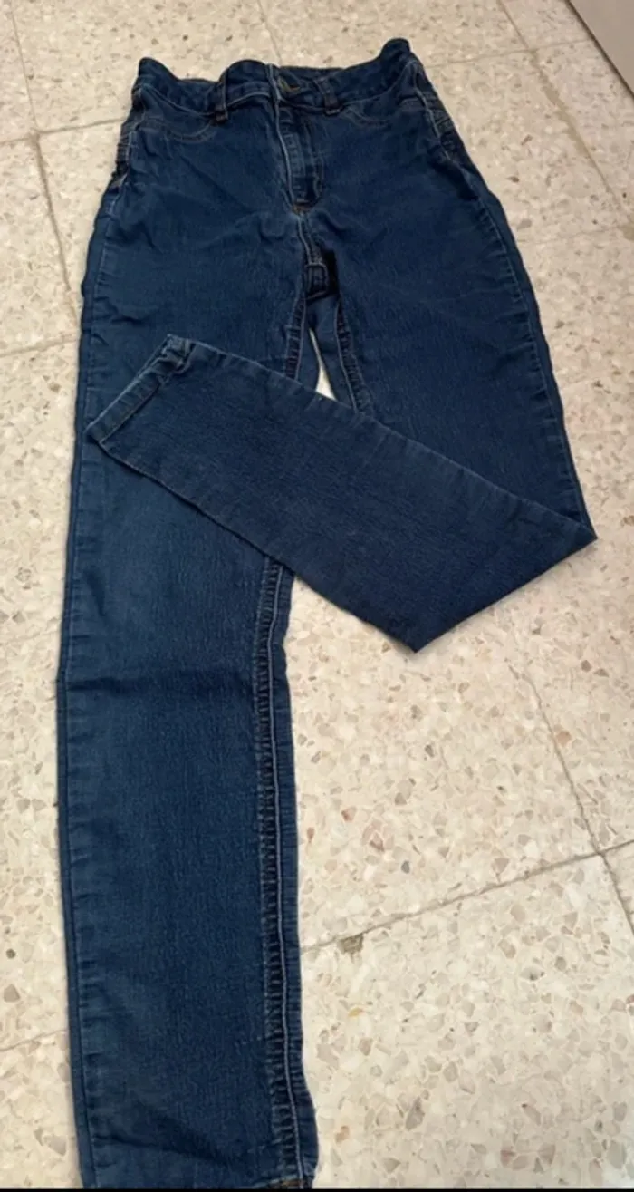Jeans taille haute