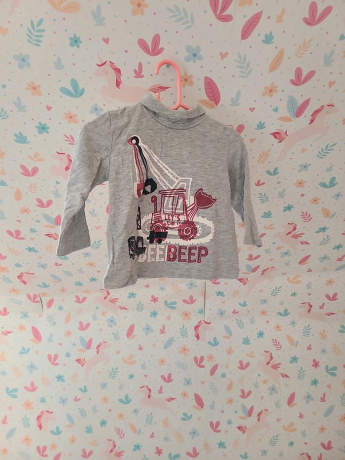 Tee shirt tractopelle