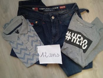 Lot de vêtements garçon 12 ans