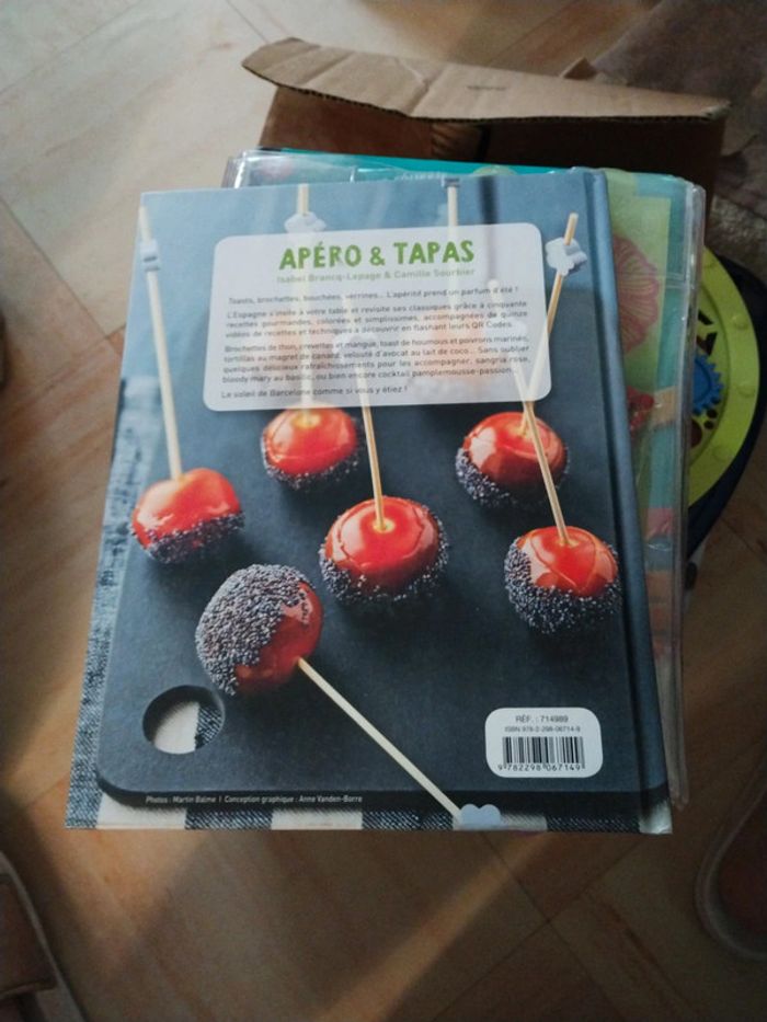 Livre recette apéro et tapas - photo numéro 2