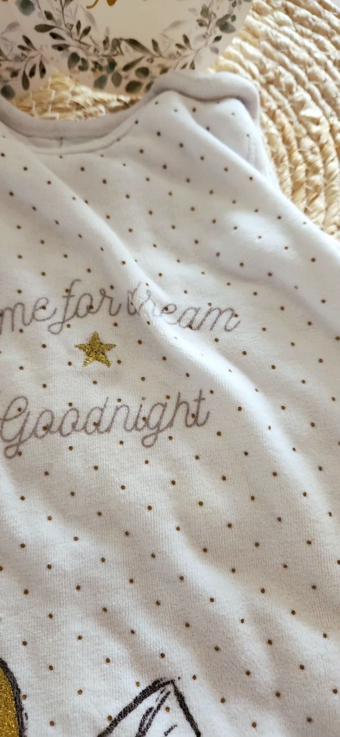 Gigoteuse Bébé fille 0/6mois Disney Marie Blanc - photo numéro 3