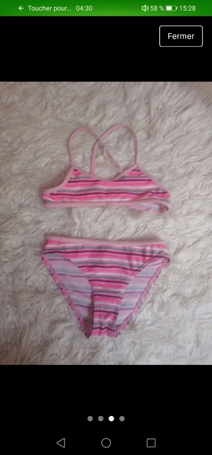 Maillot de bain 2 pièces tribord 8ans - photo numéro 3