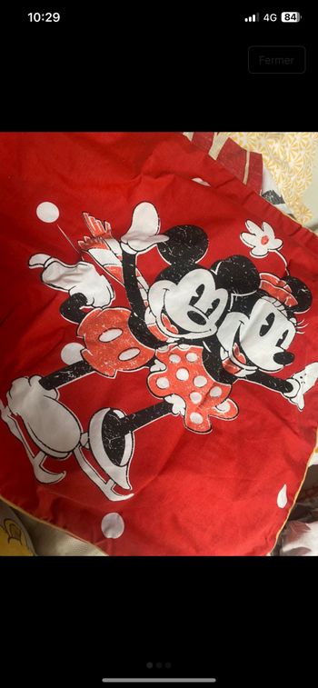 Housse de couette Mickey Noel