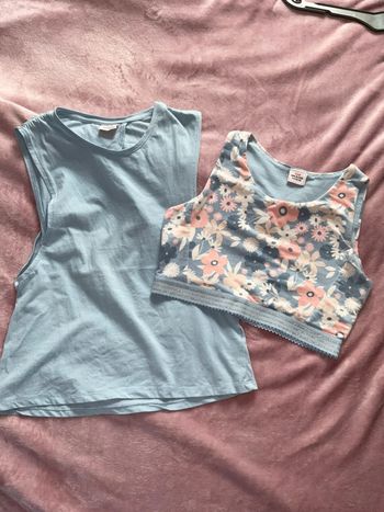 Tee-shirt + brassière