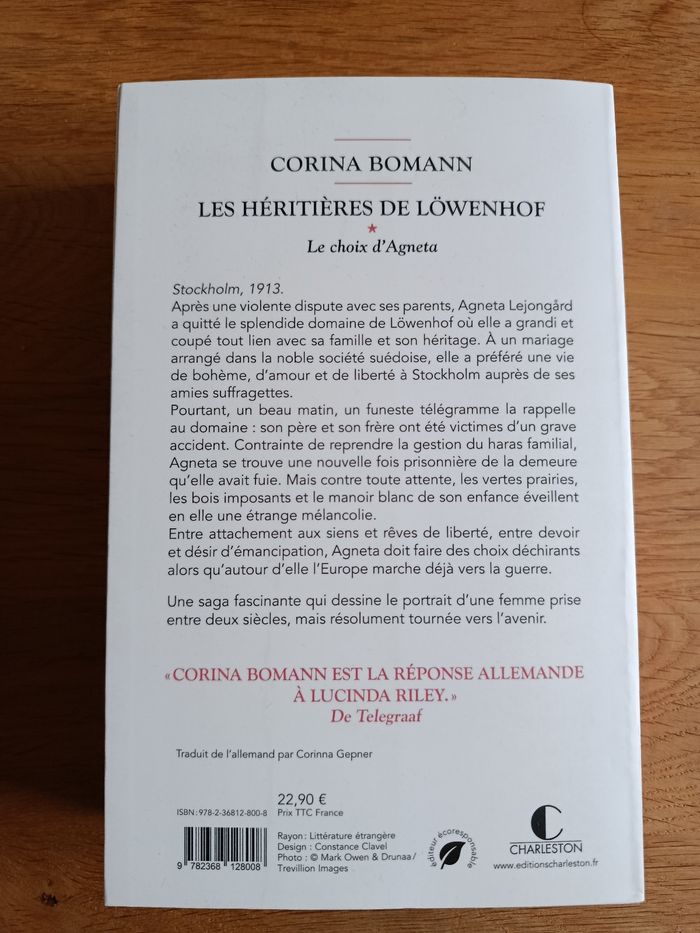 Livre corina bomann - photo numéro 2