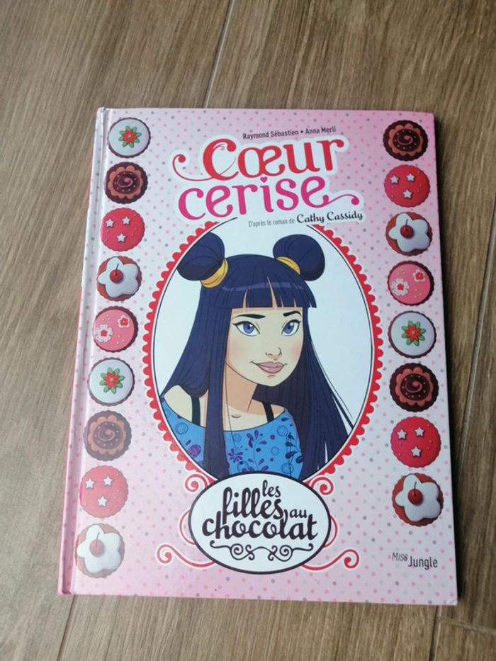 Bd cœur cerise