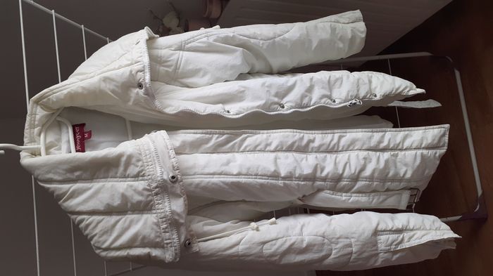 parka doudoune blanche - photo numéro 1