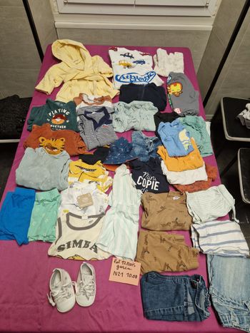 Lot vêtements 12mois garçon