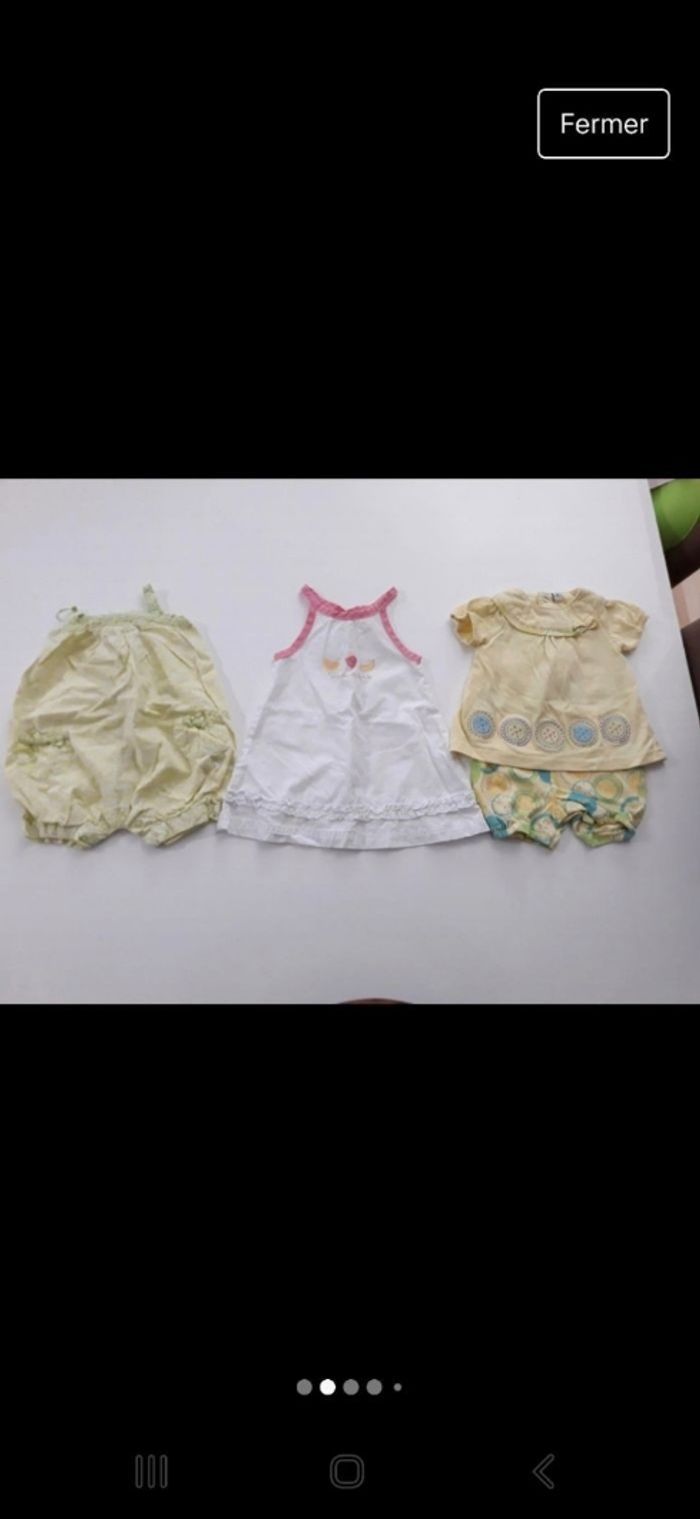 Lot 1 mois été fille - photo numéro 2