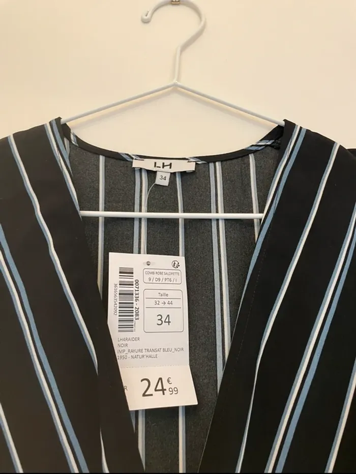 Combinaison pantalon rayée LH - photo numéro 2