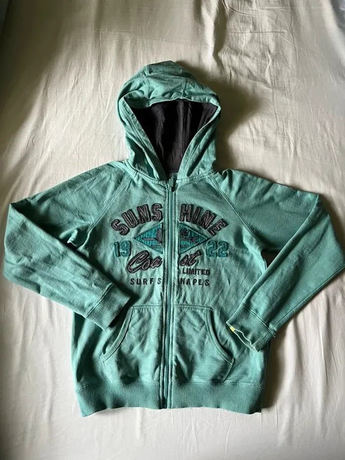gilet sweat zippé Sergent Major