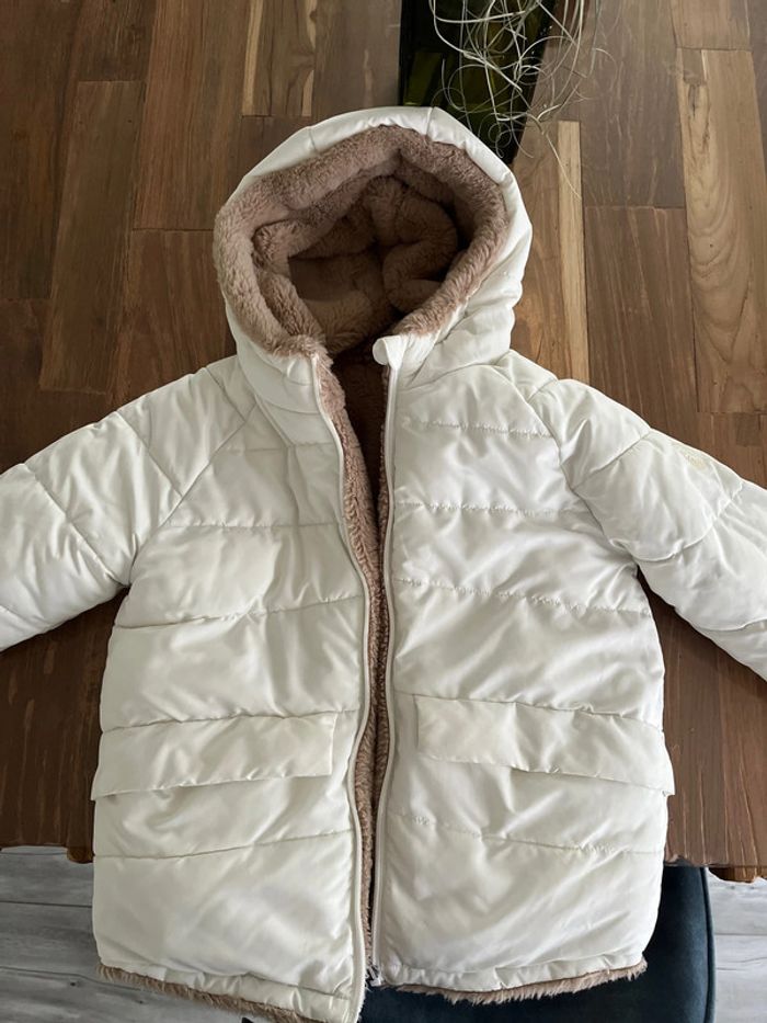 Manteau chaud réversible fille 8 ans - photo numéro 2