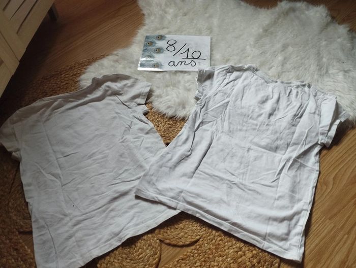 Lot t-shirts 8/10ans Aristochats Gabby et la maison magique - photo numéro 4