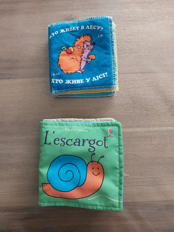 Lot 2 livres tissus