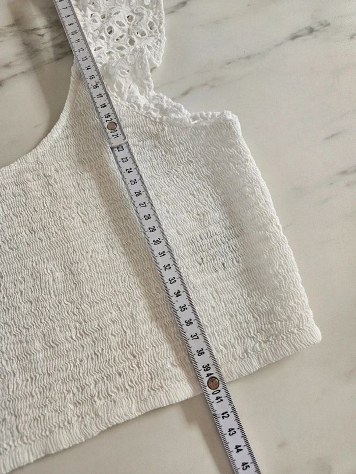 H&M top blanc taille XL - photo numéro 9